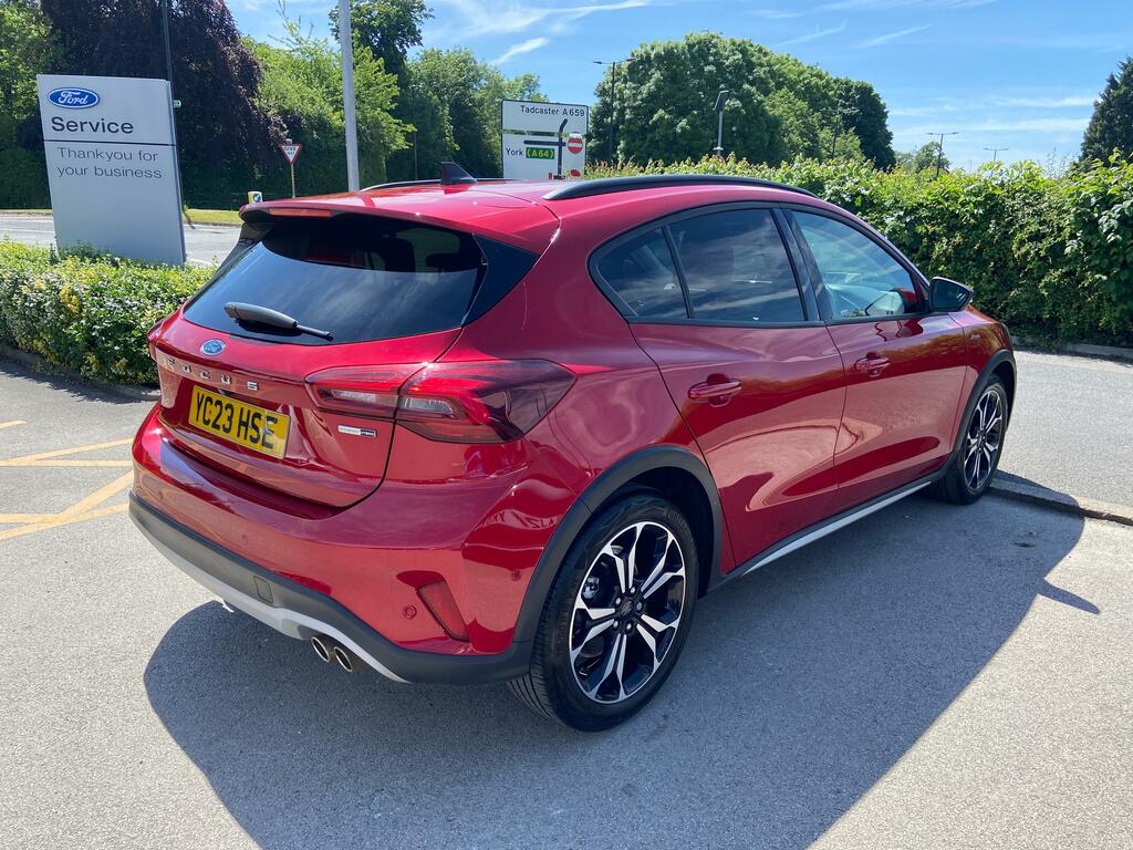 Ford Focus 1.0 Mhev Active X 155Ps Mild Hybrid Great Spe YC23HSE Red #6