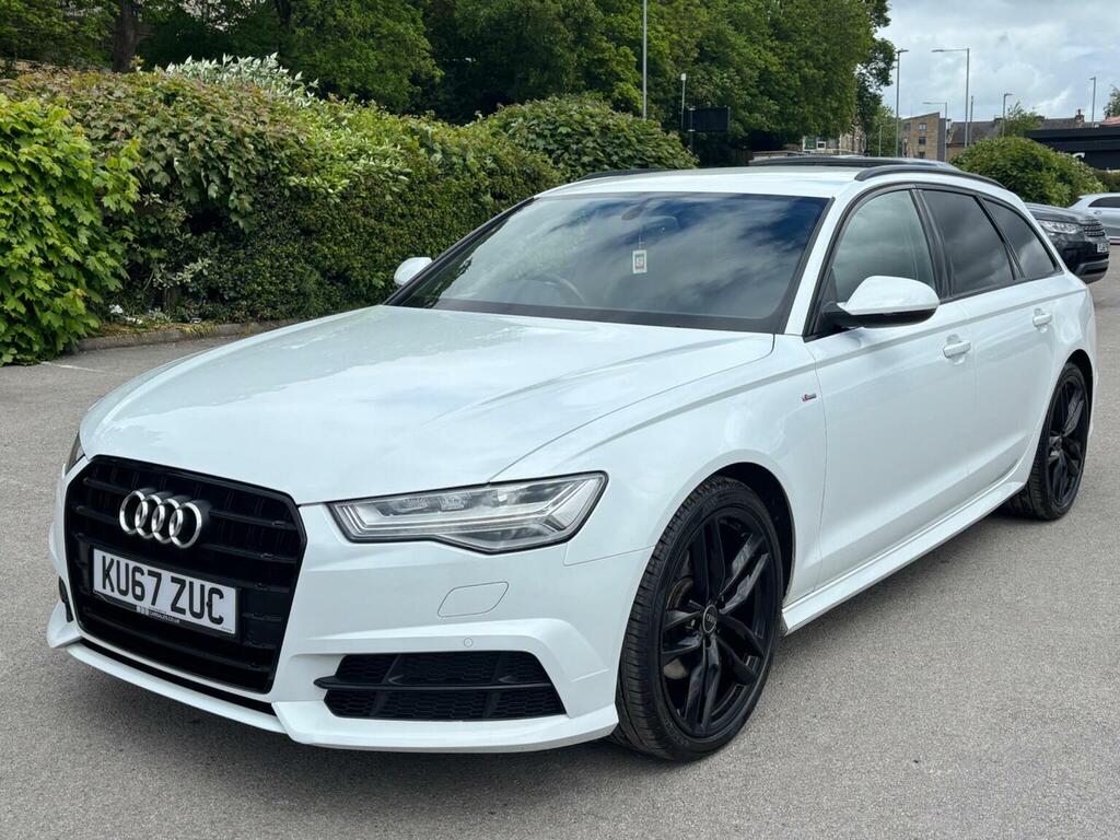 Audi A6 Avant Estate 2.0 Tdi Ultra Black Edition S Tronic Euro 6 White