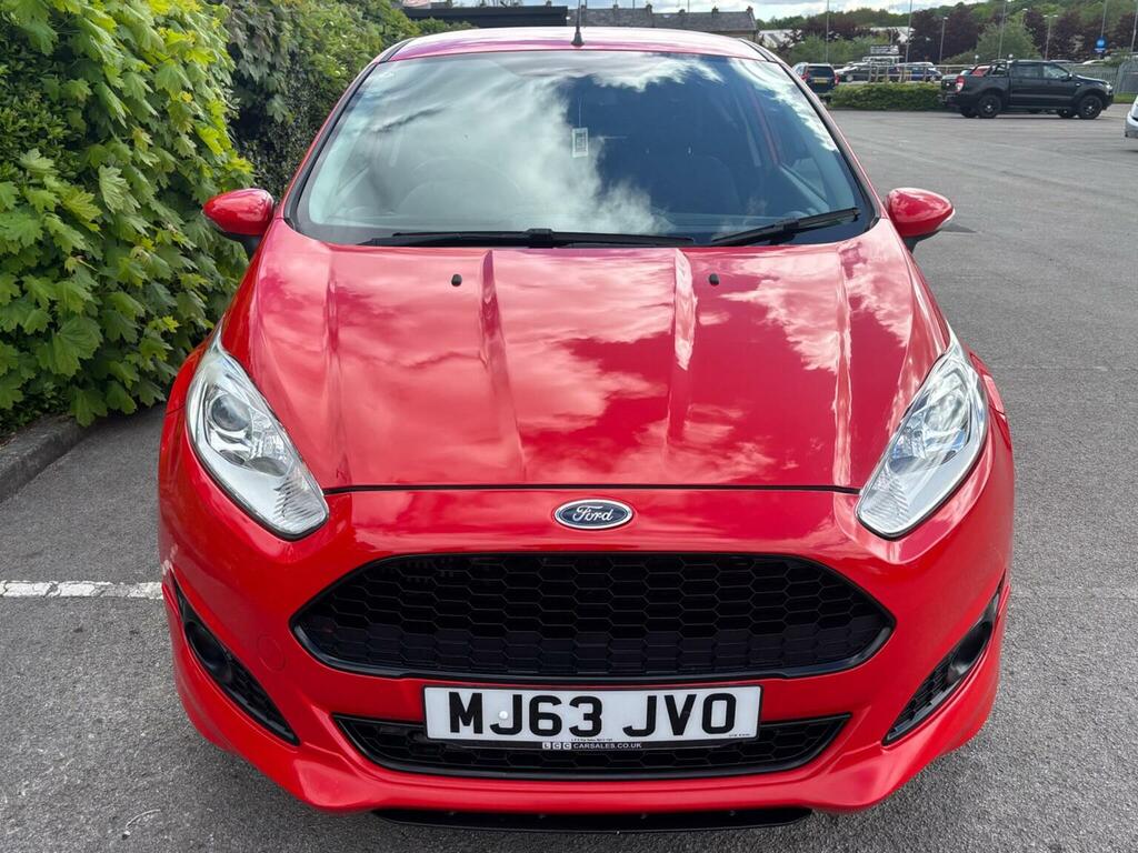 Ford Fiesta Hatchback 1.0T Ecoboost Zetec S Euro 5 Ss MJ63JVO Red #2