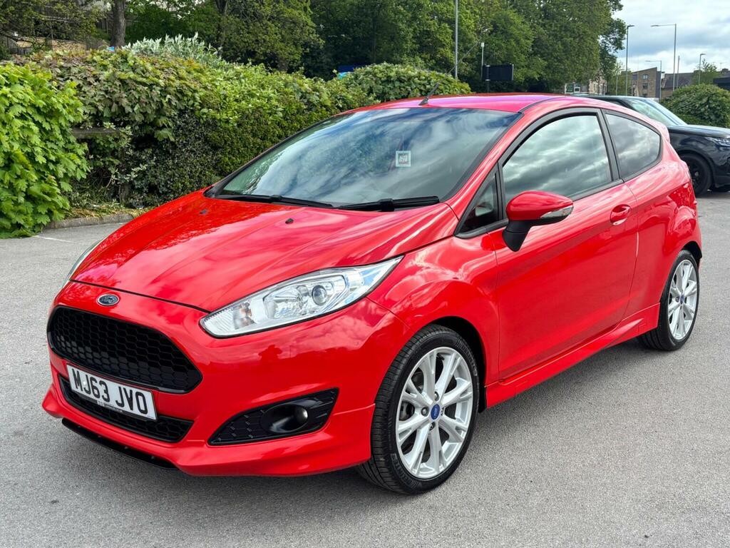 Ford Fiesta Hatchback 1.0T Ecoboost Zetec S Euro 5 Ss Red