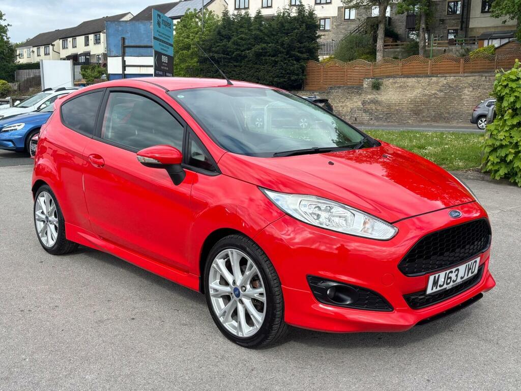 Ford Fiesta Hatchback 1.0T Ecoboost Zetec S Euro 5 Ss MJ63JVO Red #3