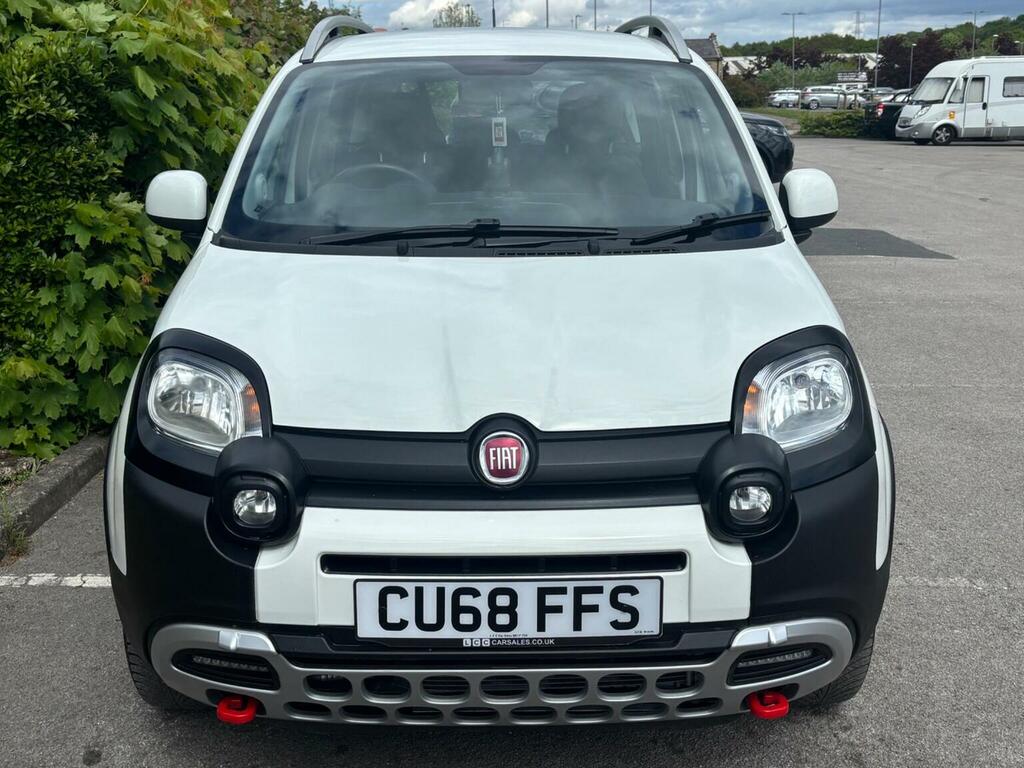 Fiat Panda Hatchback 0.9 Twinair Cross Euro 6 Ss 2018 White #2