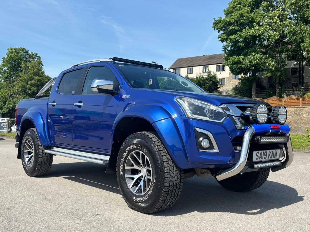 Isuzu D-Max Pickup 1.9 Td At35 Safir 4Wd Euro 6 2019 Blue #3