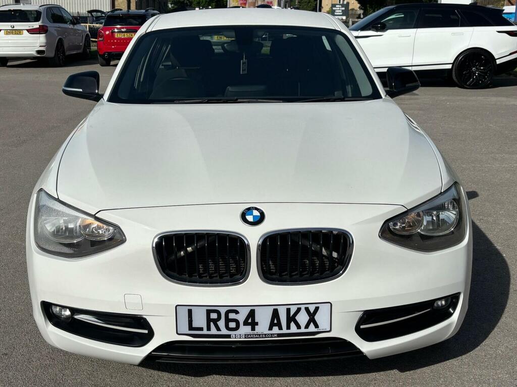 BMW 1 Series Hatchback 2.0 116D Sport Euro 5 Ss 20 LR64AKX White #2