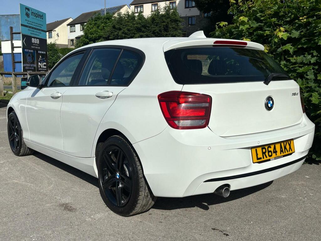 BMW 1 Series Hatchback 2.0 116D Sport Euro 5 Ss 20 LR64AKX White #6