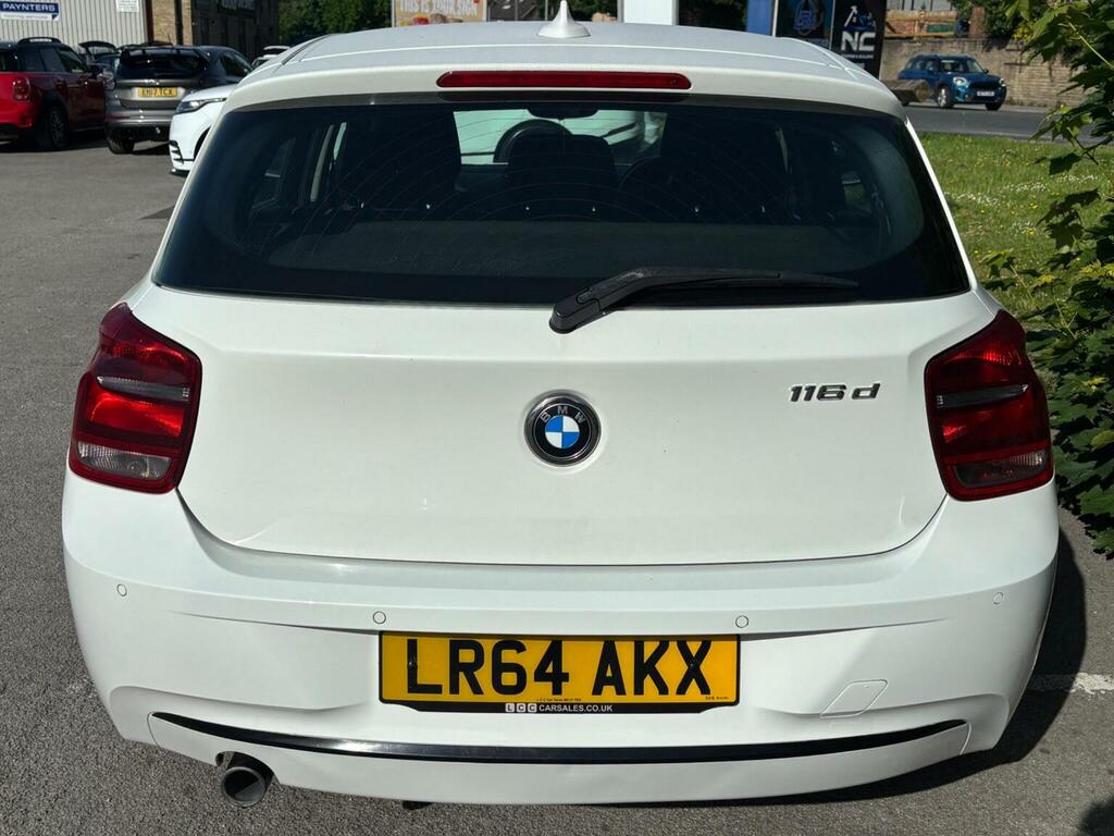 BMW 1 Series Hatchback 2.0 116D Sport Euro 5 Ss 20 LR64AKX White #5