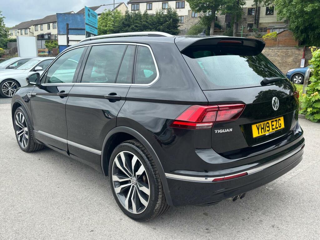 Volkswagen Tiguan Suv 2.0 Tdi R-line Dsg Euro 6 Ss 201919 YH19EZG Black #4