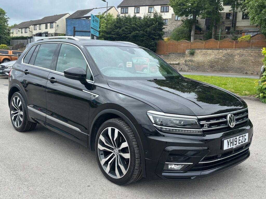 Volkswagen Tiguan Suv 2.0 Tdi R-line Dsg Euro 6 Ss 201919 YH19EZG Black #3