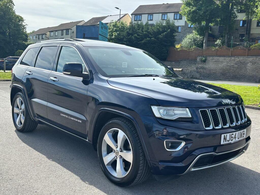 Jeep Grand Cherokee Suv 3.0 V6 Crd Overland 4Wd Euro 5 2014 Blue #3