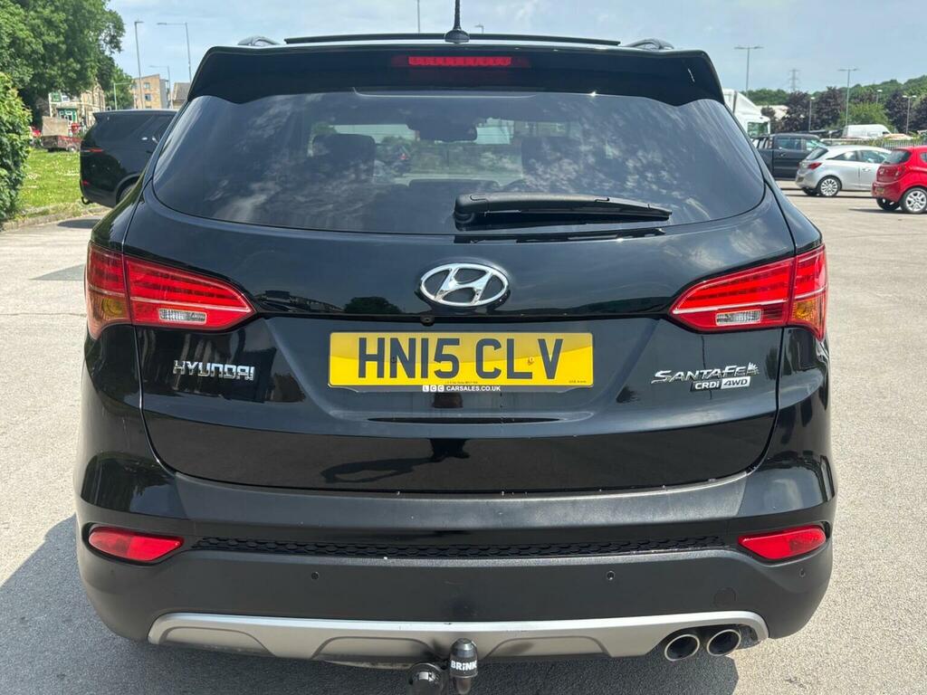 Hyundai Santa Fe Suv 2.2 Crdi Premium Se 4Wd Euro 5 7 Sea HN15CLV Black #6