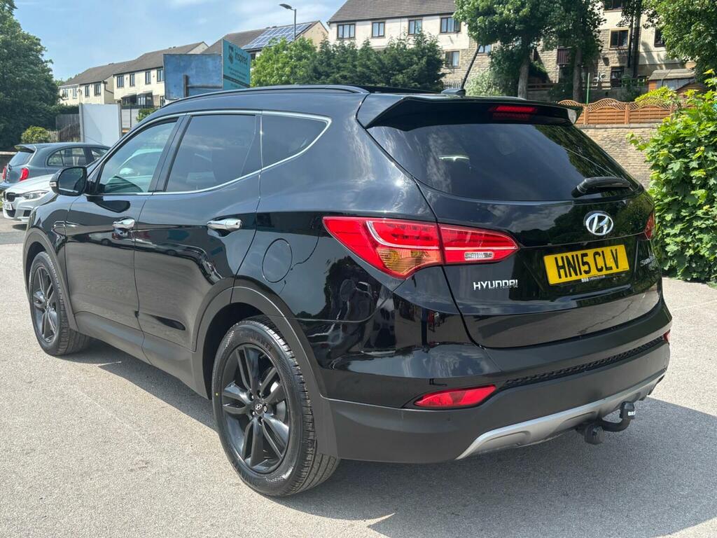 Hyundai Santa Fe Suv 2.2 Crdi Premium Se 4Wd Euro 5 7 Sea HN15CLV Black #4