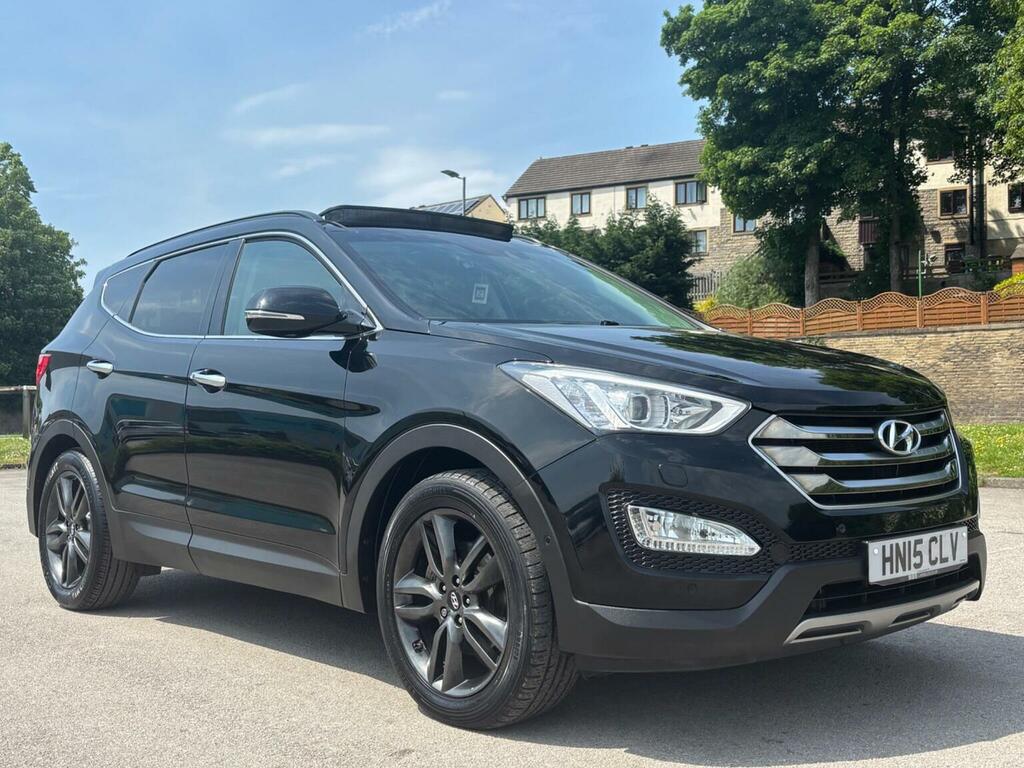 Hyundai Santa Fe Suv 2.2 Crdi Premium Se 4Wd Euro 5 7 Sea HN15CLV Black #3