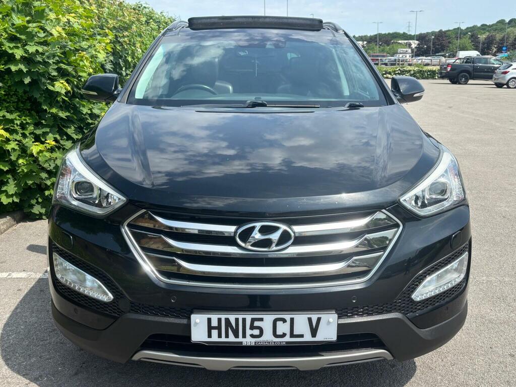 Hyundai Santa Fe Suv 2.2 Crdi Premium Se 4Wd Euro 5 7 Sea HN15CLV Black #2