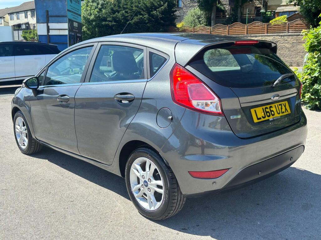 Ford Fiesta Hatchback 1.0T Ecoboost Zetec Powershift Euro 6 Grey #4