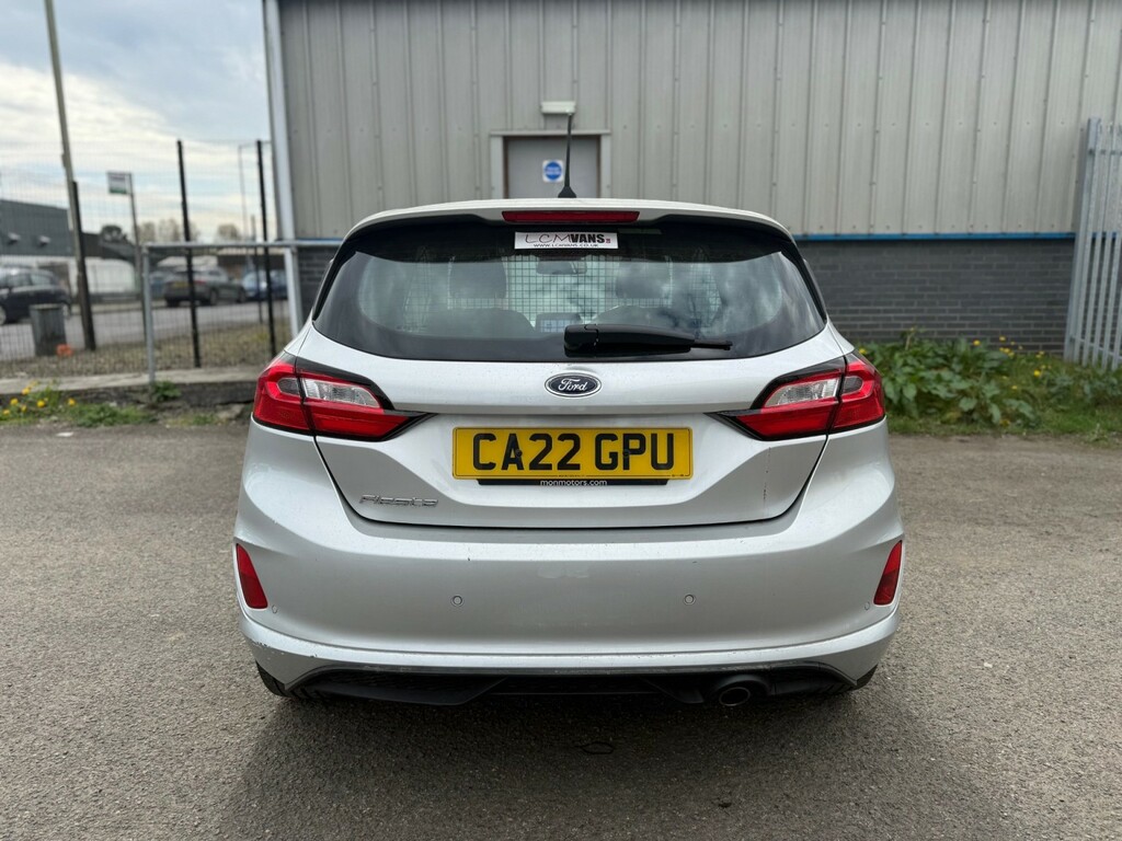 Ford Fiesta Car Derived Van 1.0T Ecoboost Mhev Sport Euro 6 S CA22GPU Silver #3