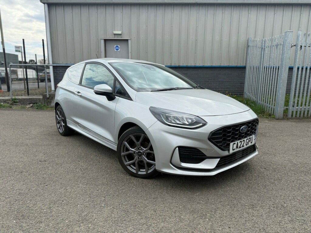 Ford Fiesta Car Derived Van 1.0T Ecoboost Mhev Sport Euro 6 S Silver