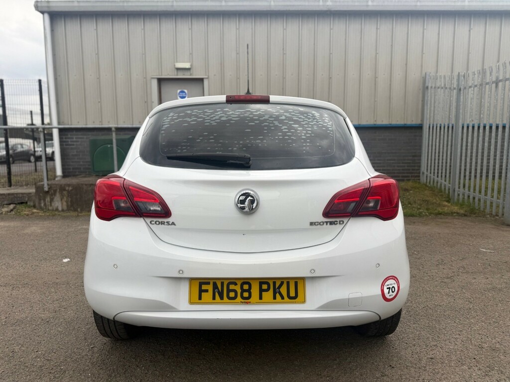 Vauxhall Corsa Car Derived Van 1.3 Cdti Ecoflex 2018 White #4