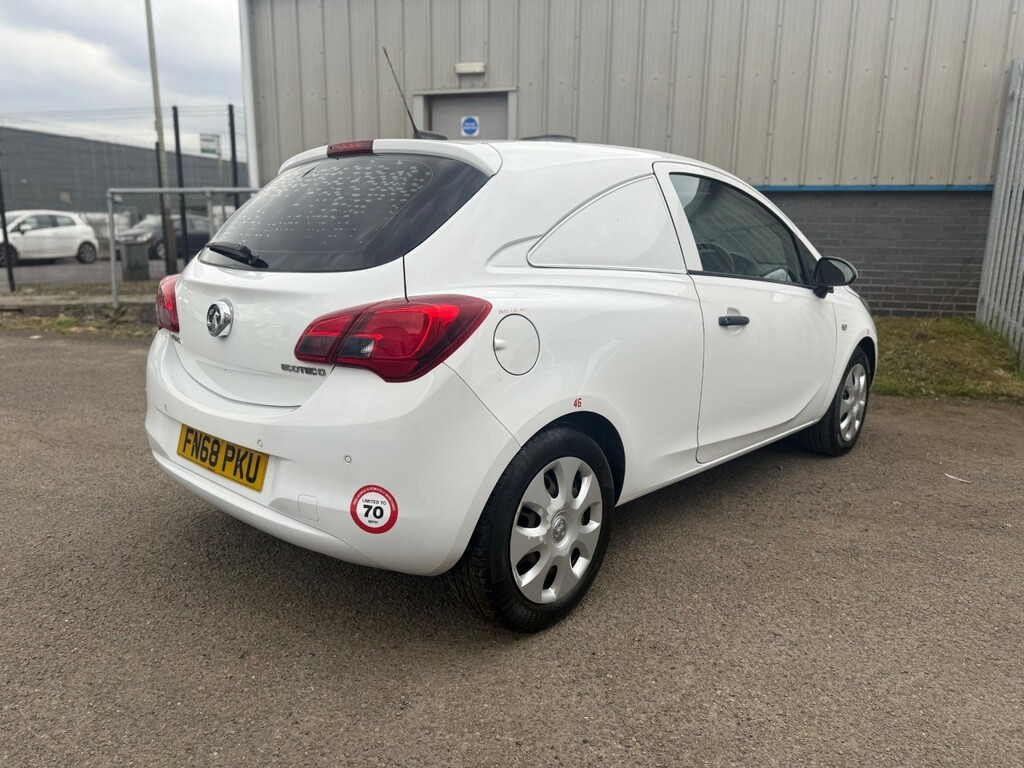 Vauxhall Corsa Car Derived Van 1.3 Cdti Ecoflex 2018 White #3