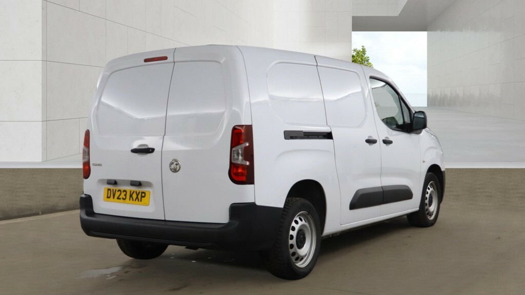 Vauxhall Combo Panel Van 1.5 Turbo D 2300 Prime 2023 DV23KXP White #4