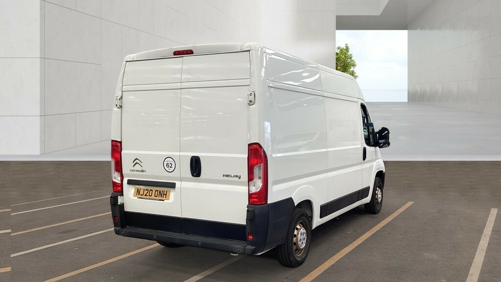 Citroen Relay Panel Van 2.2 Bluehdi 35 X 2020 NJ20ONH White #4