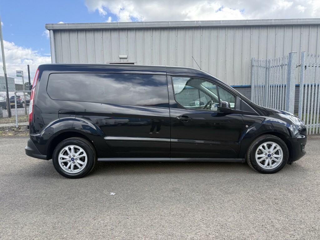 Ford Transit Connect Panel Van 1.5 240 Ecoblue Limited 2019 SR19OMX Black #2