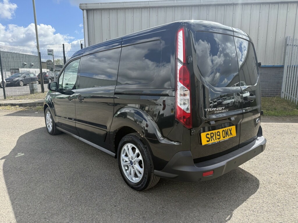 Ford Transit Connect Panel Van 1.5 240 Ecoblue Limited 2019 SR19OMX Black #5