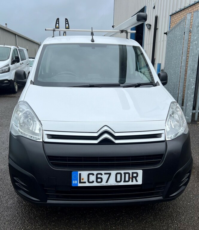 Citroen Berlingo Panel Van 1.6 Bluehdi 850 Enterprise 2018 LC67ODR White #2