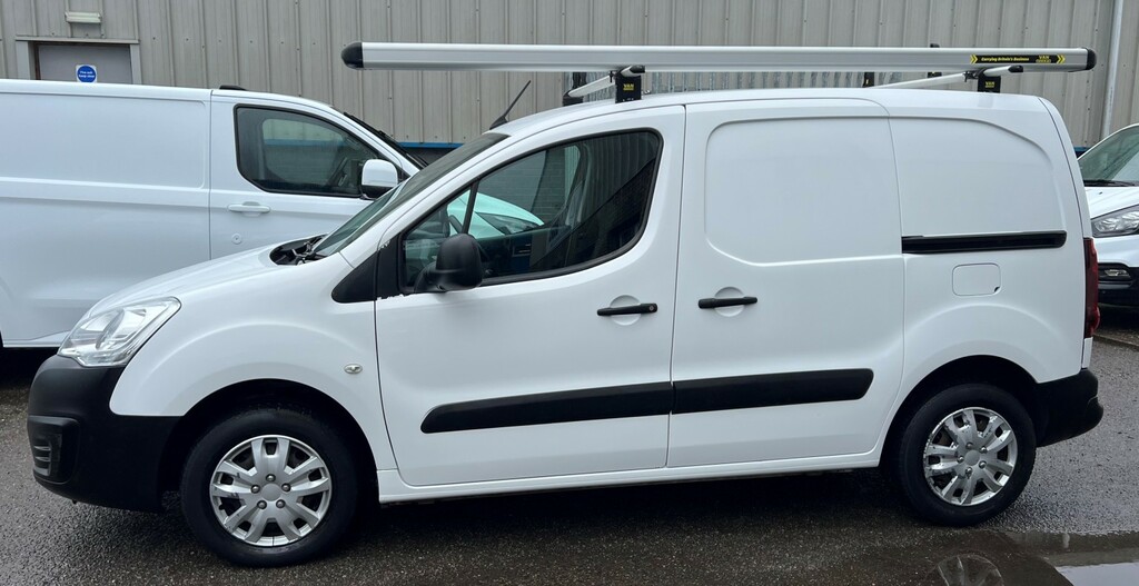 Citroen Berlingo Panel Van 1.6 Bluehdi 850 Enterprise 2018 LC67ODR White #3