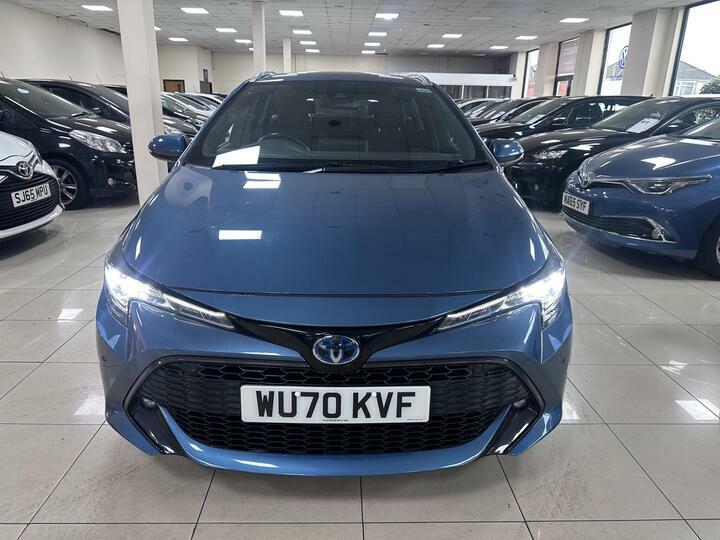 Toyota Corolla 1.8 Vvt-h Icon Tech Touring Sports Cvt Euro 6 Ss Blue