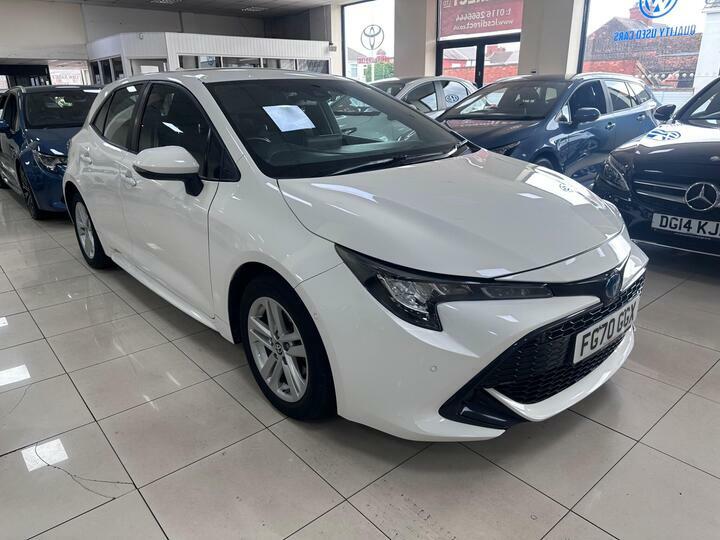 Toyota Corolla 1.8 Vvt-h Icon Tech Cvt Euro 6 Ss FG70GGX White #2