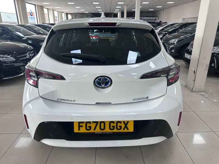 Toyota Corolla 1.8 Vvt-h Icon Tech Cvt Euro 6 Ss FG70GGX White #4