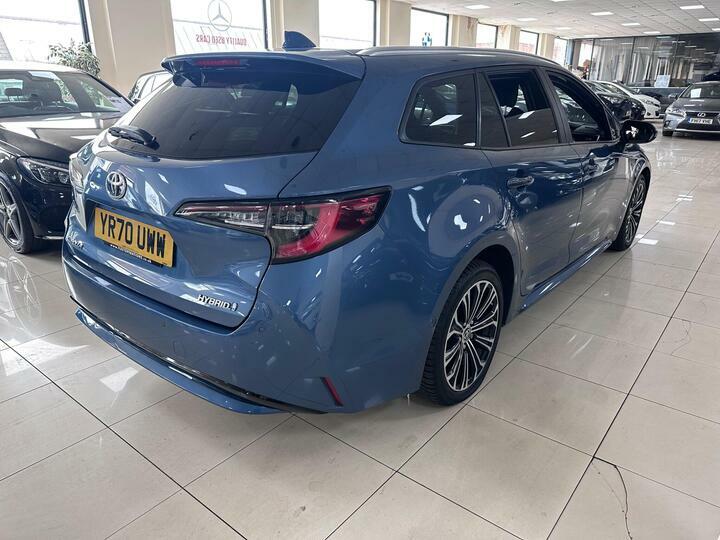 Toyota Corolla 1.8 Vvt-h Design Touring Sports Cvt Euro 6 Ss 5 YR70UWW Blue #3