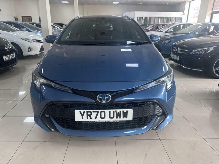 Toyota Corolla 1.8 Vvt-h Design Touring Sports Cvt Euro 6 Ss 5 Blue