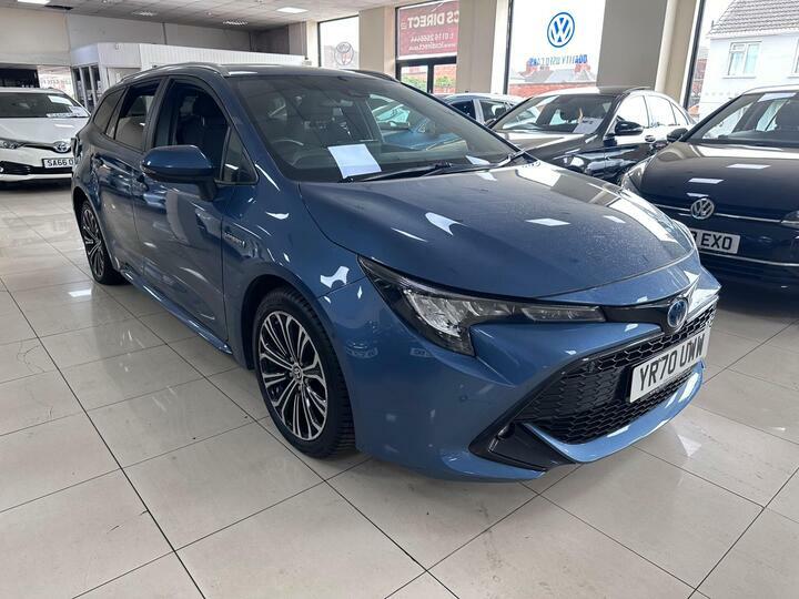 Toyota Corolla 1.8 Vvt-h Design Touring Sports Cvt Euro 6 Ss 5 YR70UWW Blue #2