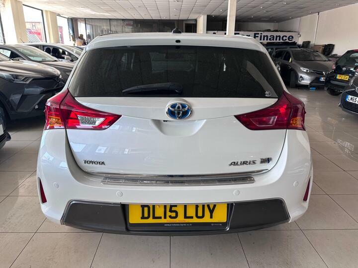 Toyota Auris 1.8 Vvt-h Excel Cvt Euro 5 Ss White #4
