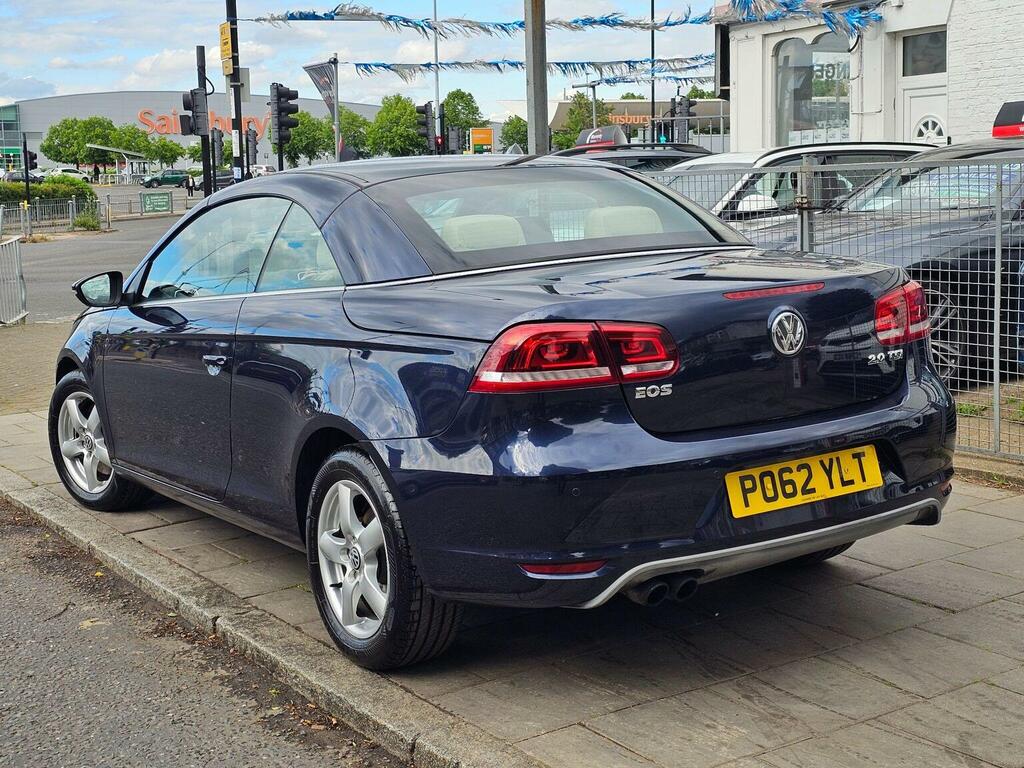 Volkswagen EOS Convertible Black #12