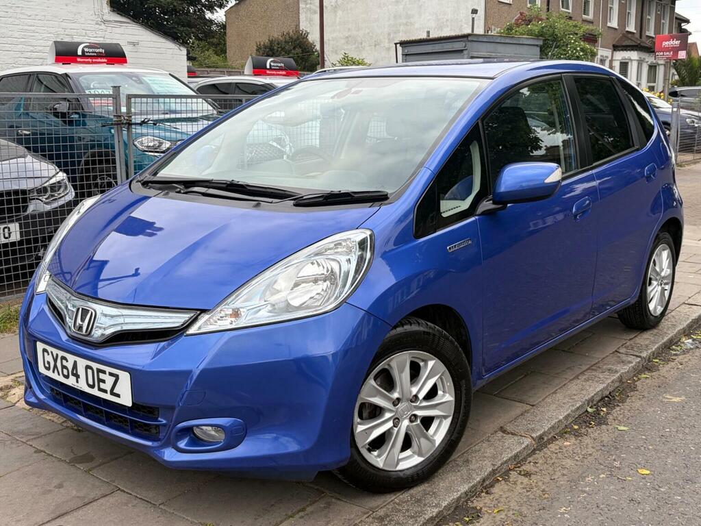 Honda Jazz Hatchback 1.3H Ima Hs Cvt Euro 5 201464 GX64OEZ Blue #6