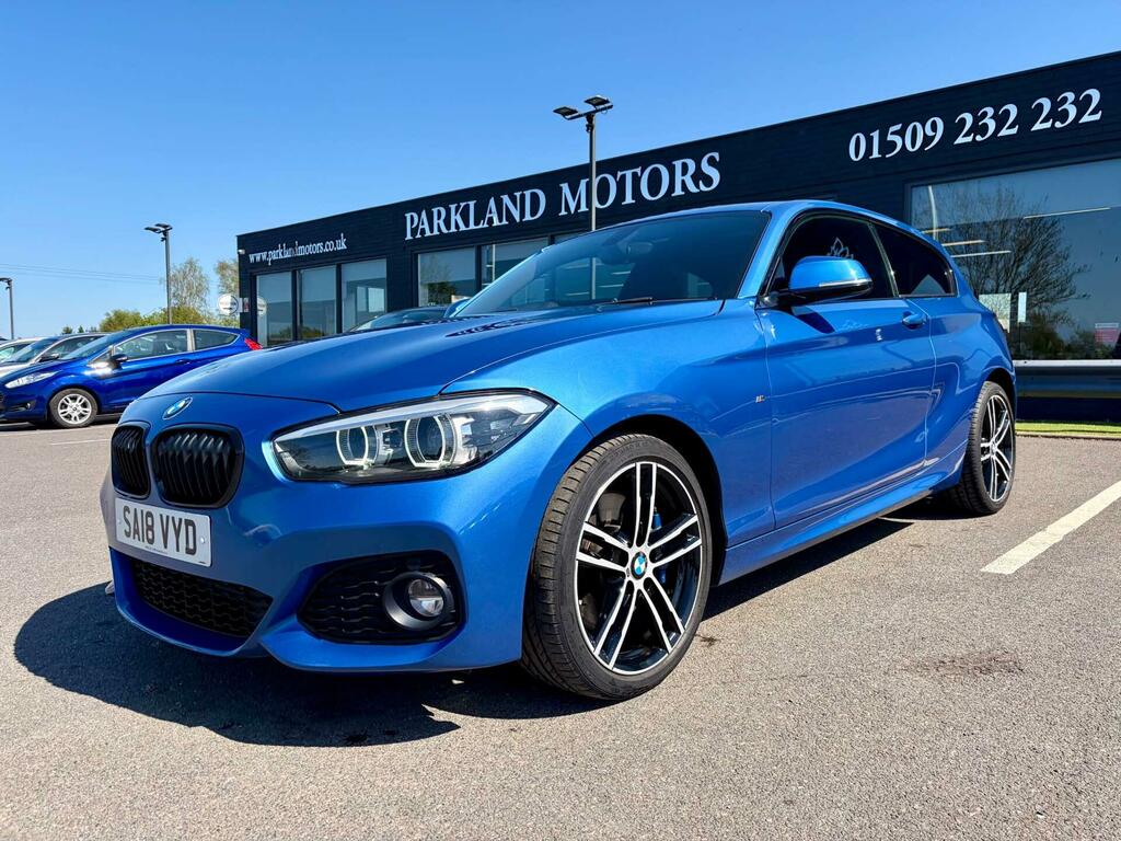 BMW 1 Series 1.5 118I M Sport Shadow Edition Euro 6 Ss SA18VYD Blue #4
