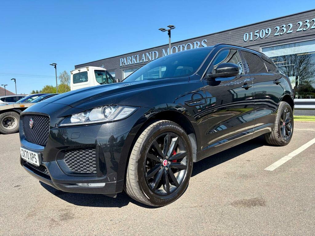 Jaguar F-Pace 2.0 D180 Chequered Flag Awd Euro 6 Ss CK70XPS Black #4