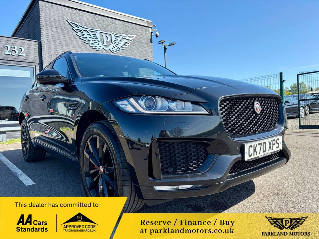 Jaguar F-Pace 2.0 D180 Chequered Flag Awd Euro 6 Ss Black