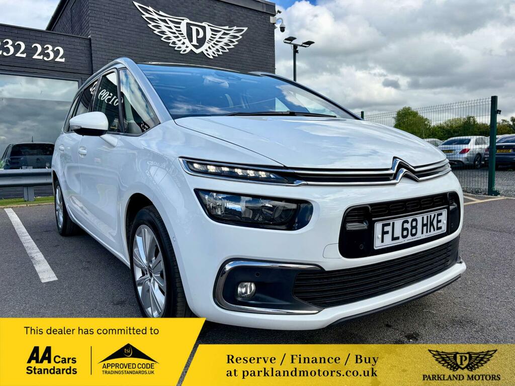 Citroen Grand C4 SpaceTourer 1.5 Bluehdi Flair Euro 6 Ss White