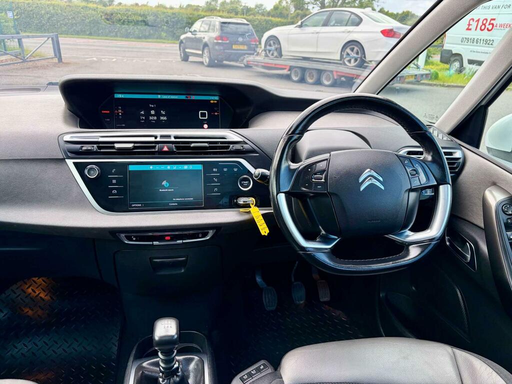 Citroen Grand C4 SpaceTourer 1.5 Bluehdi Flair Euro 6 Ss White #2