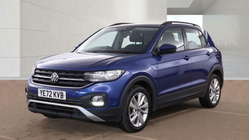 Volkswagen T-Cross 1.0 Tsi Se Euro 6 Ss YE72KVB Blue #2