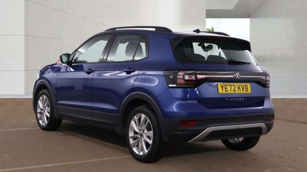 Volkswagen T-Cross 1.0 Tsi Se Euro 6 Ss YE72KVB Blue #3