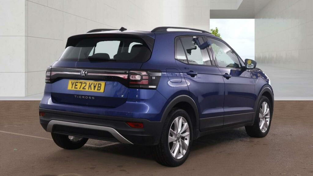 Volkswagen T-Cross 1.0 Tsi Se Euro 6 Ss YE72KVB Blue #4