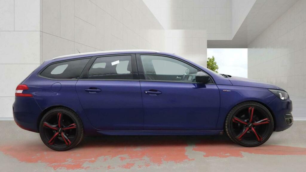 Peugeot 308 SW 1.6 Bluehdi Gt Line Euro 6 Ss Blue #5