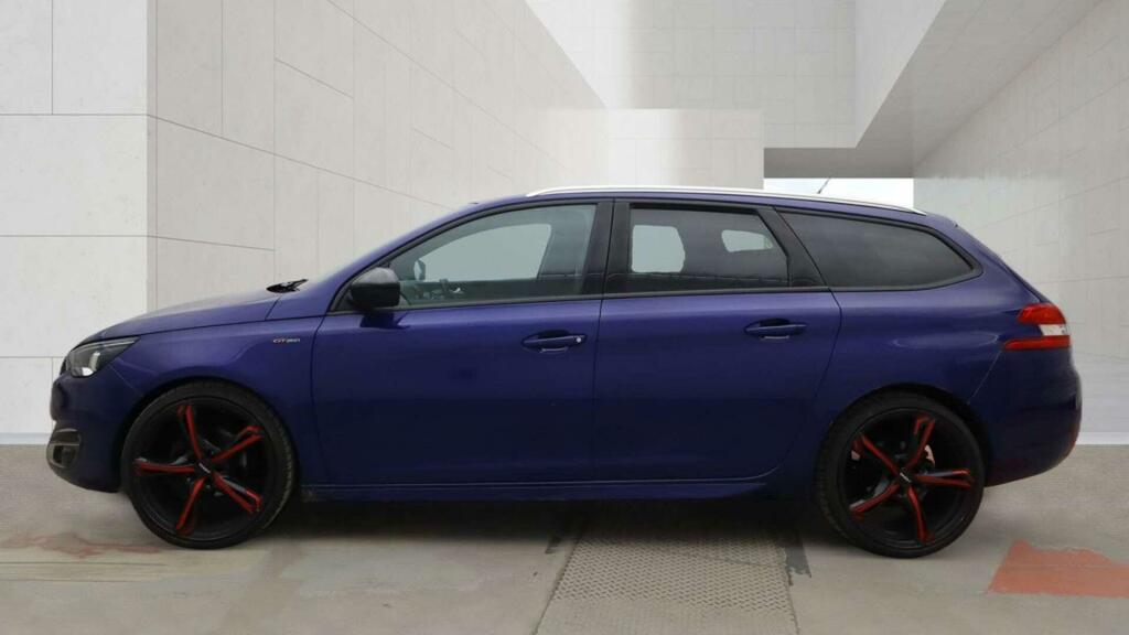 Peugeot 308 SW 1.6 Bluehdi Gt Line Euro 6 Ss Blue #6
