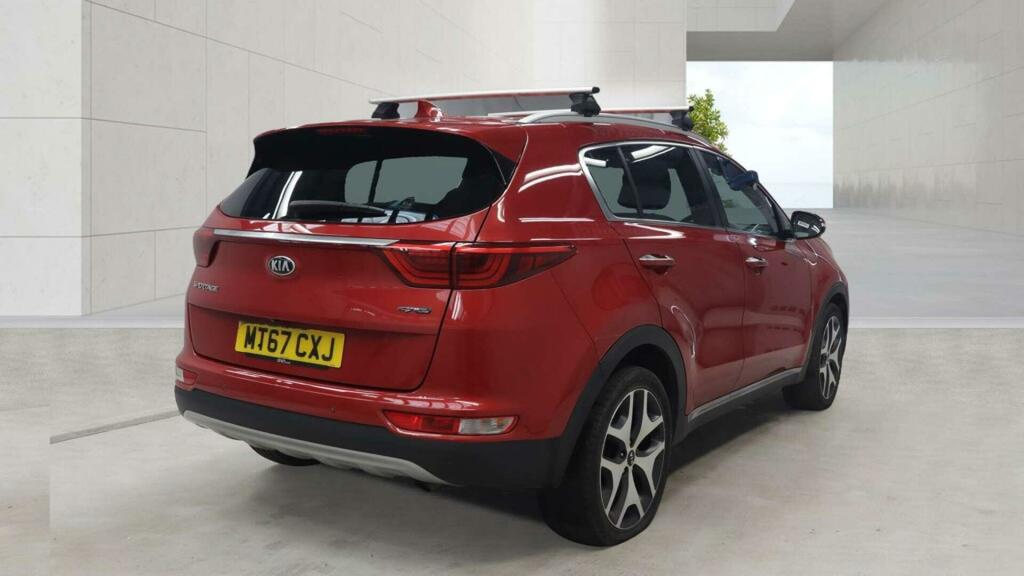 Kia Sportage 1.7 Crdi Gt-line Edition Euro 6 Ss MT67CXJ Red #3