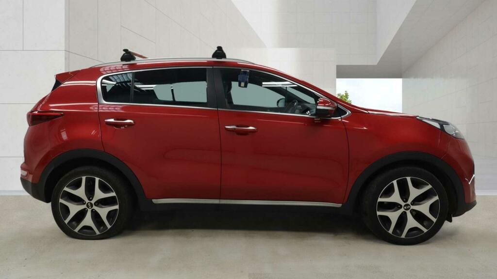 Kia Sportage 1.7 Crdi Gt-line Edition Euro 6 Ss MT67CXJ Red #4
