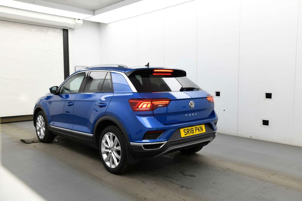 Volkswagen T-Roc 1.5 Tsi Evo Sel Euro 6 Ss SR18PKN Blue #3